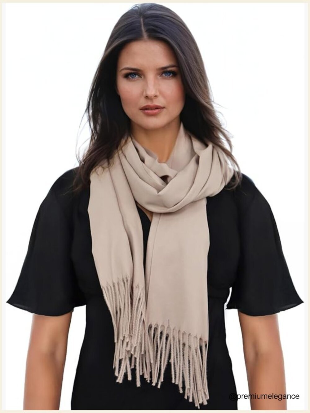 100% Pashmina Oversized Shawl Wrap - Soft Scarf for Women - Gift Boxed -